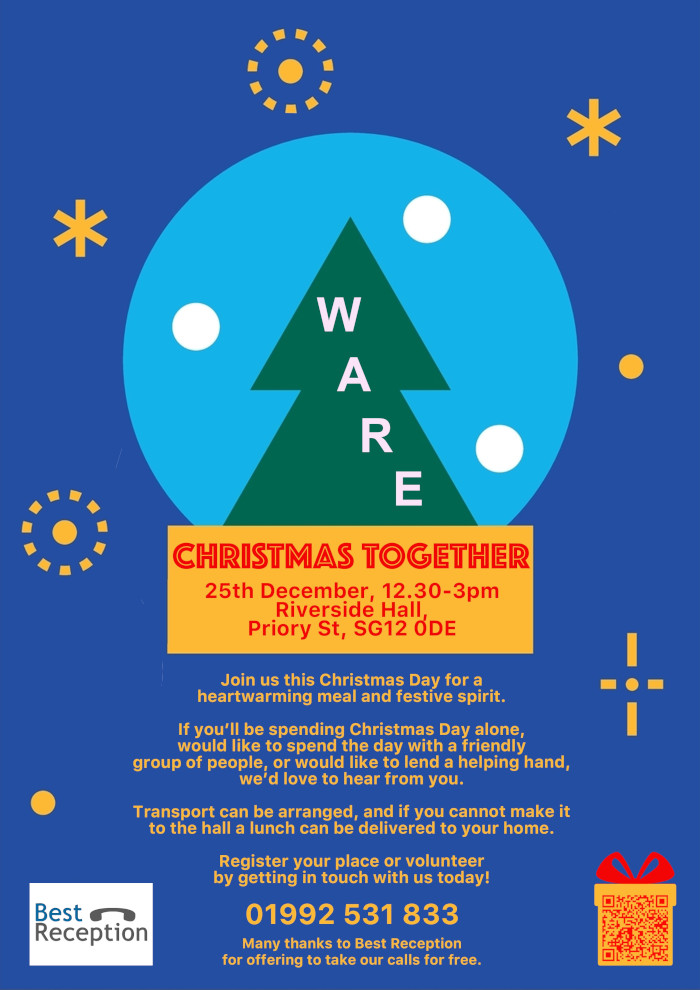 Ware Christmas Together 2024 Poster